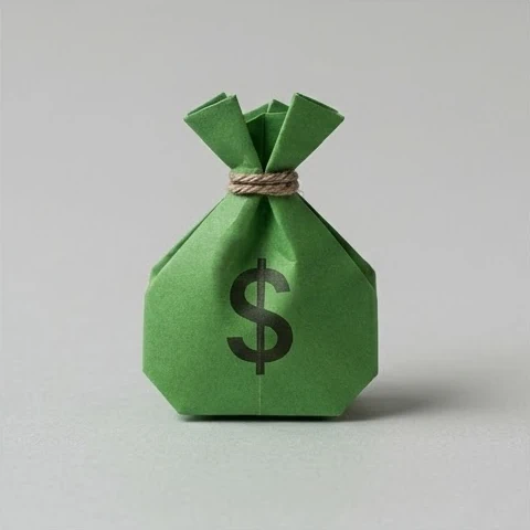 3D rendered flower in lightblue background.